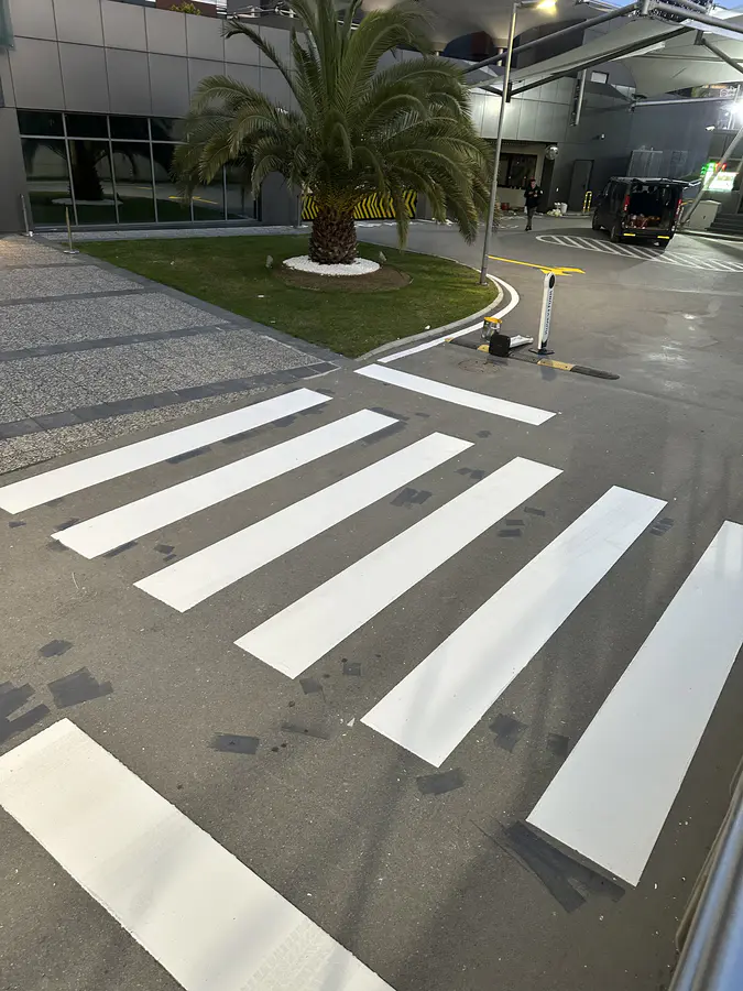 Tek Komponentli Yol Çizgi Boyası Uygulaması