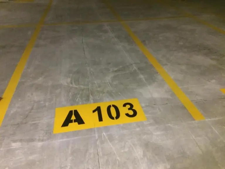 Kapalı Otopark Zemin Numaralandırma