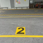 Galeri | Yol Çizgi, Epoksi Zemin ve Otopark Boyama Projeleri - ERB Trafik Acik ve Kapali otopark zemin numaralandirma 13