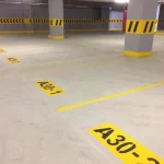 Galeri | Yol Çizgi, Epoksi Zemin ve Otopark Boyama Projeleri - ERB Trafik Acik ve Kapali otopark zemin numaralandirma 2