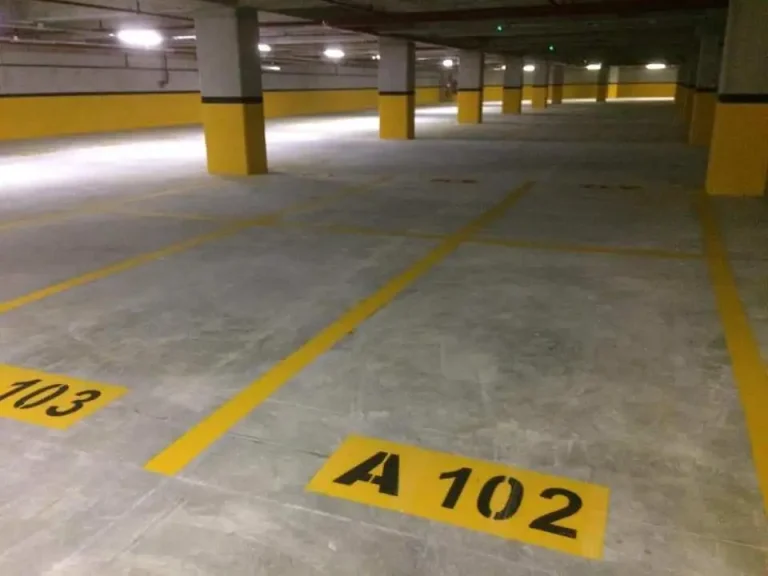 Kapalı Otopark Zemin Numaralandırma