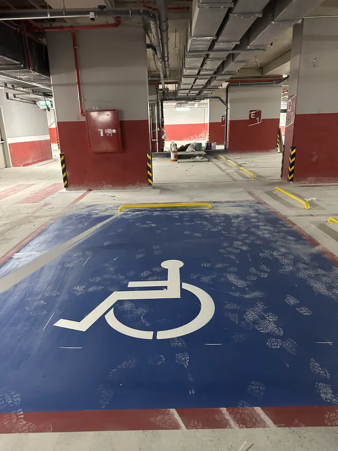 Engelli Park Yeri Çizgileri