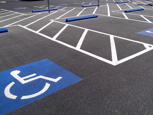 Engelli Park Yeri Çizgileri