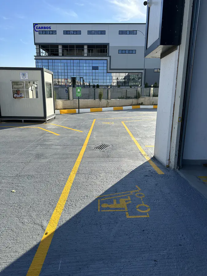 Forklift Park Alanı Çizgileri