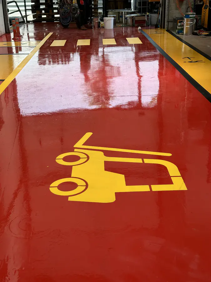 Forklift Yol Çizgileri