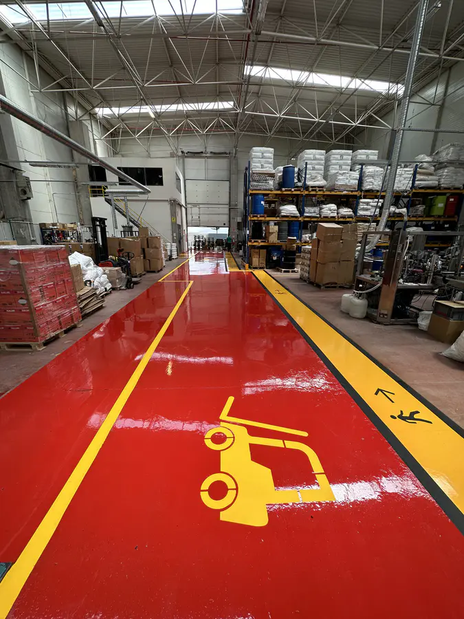 Forklift Park Alanı Çizgileri