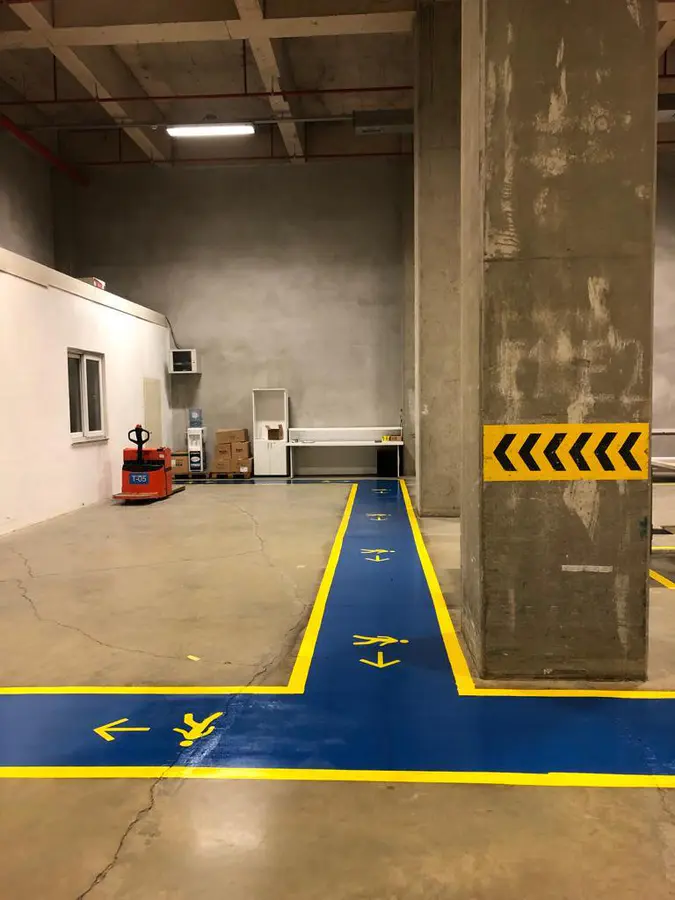 Acil Çıkış Yolu Çizgileri