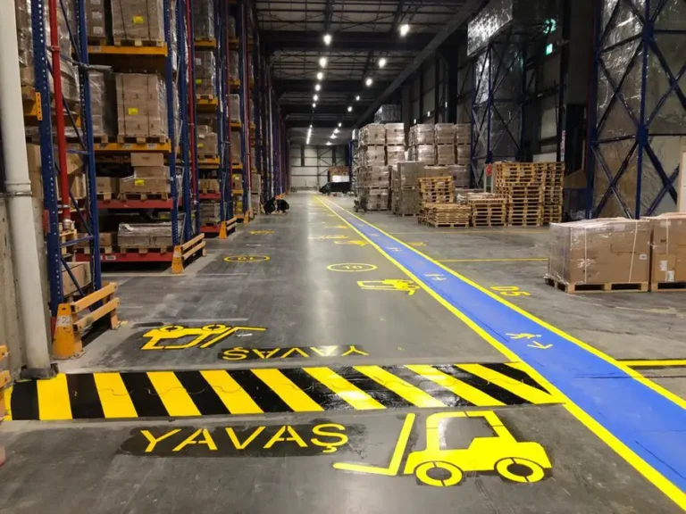 Tehlike Alanı İşaretleme Çizgileri