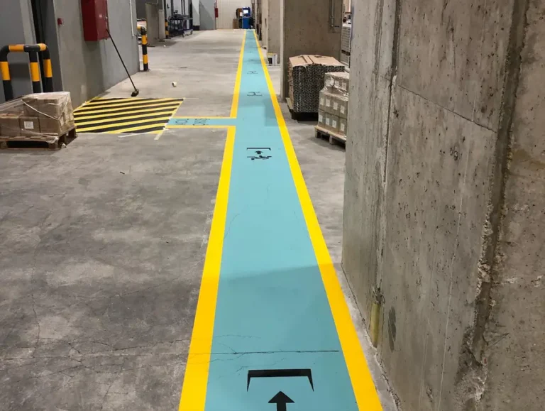 Tehlike Alanı İşaretleme Çizgileri