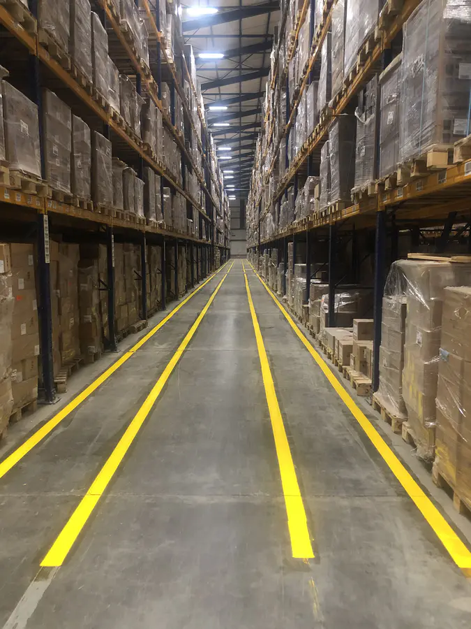 Güvenlik Koridoru Çizgileri