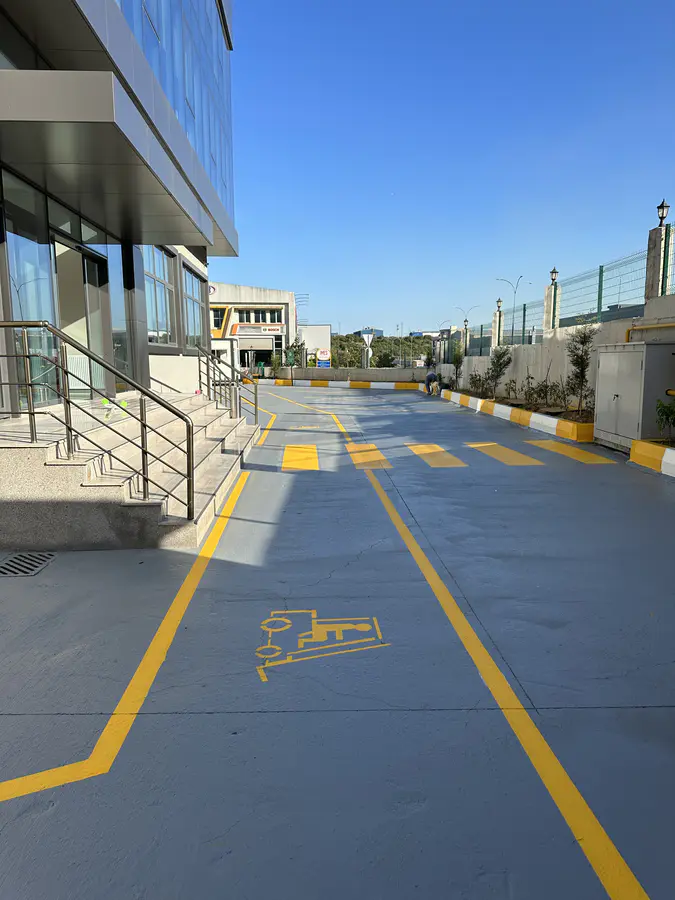 Forklift Park Alanı Çizgileri