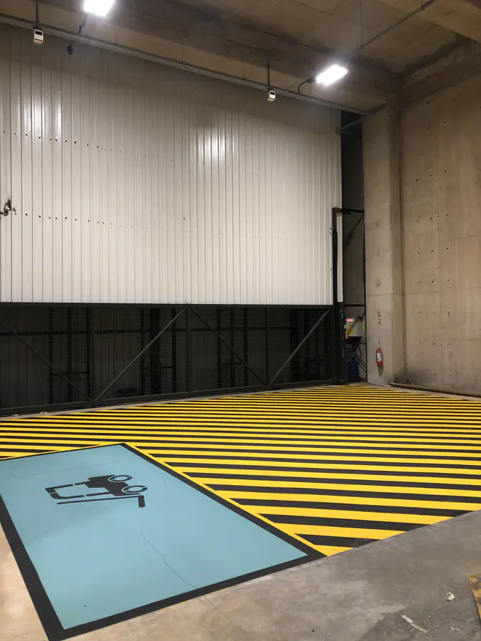 Tehlike Alanı İşaretleme Çizgileri