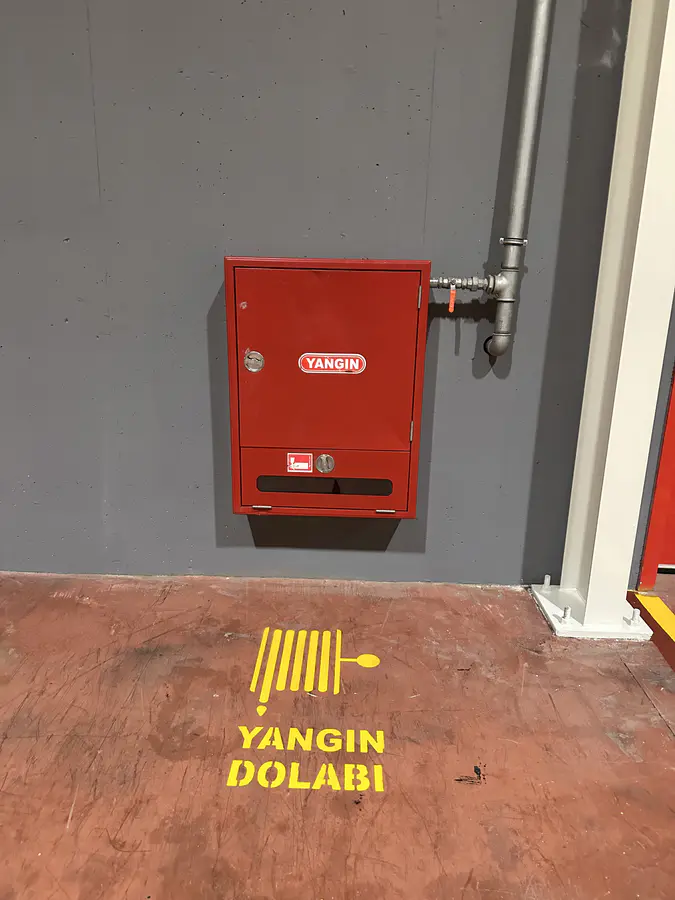 Tehlike Alanı İşaretleme Çizgileri