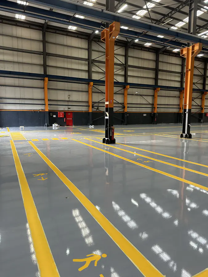 Güvenlik Koridoru Çizgileri