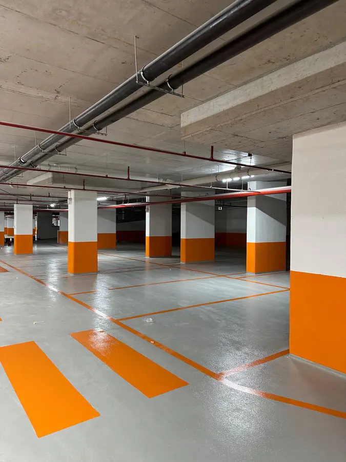 Kapalı Otopark Boyama