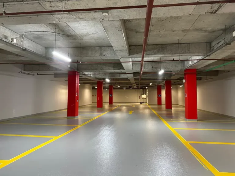 Kapalı Otopark Boyama