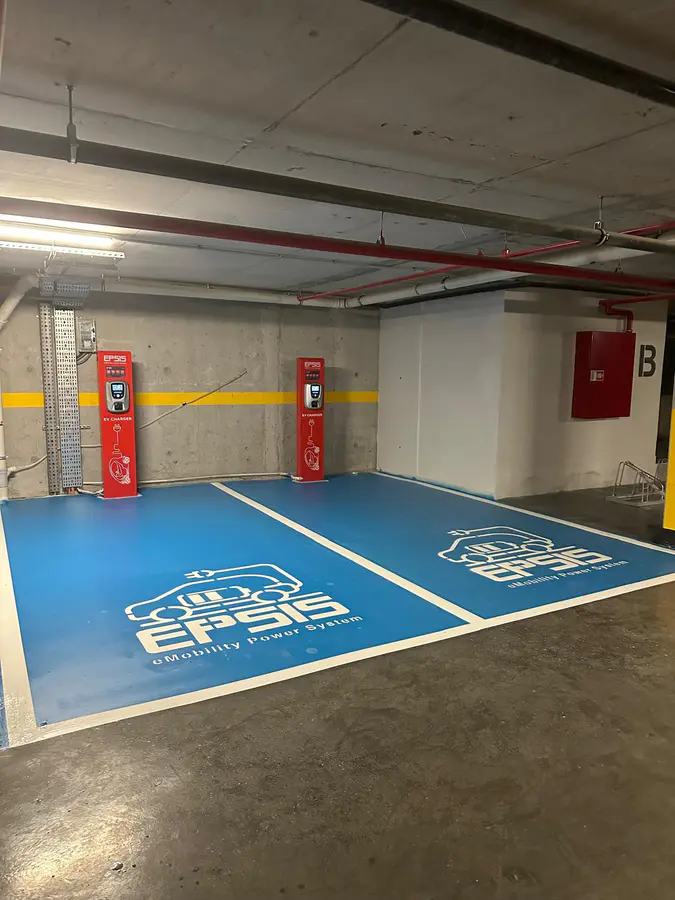 Kapalı Otopark Boyama