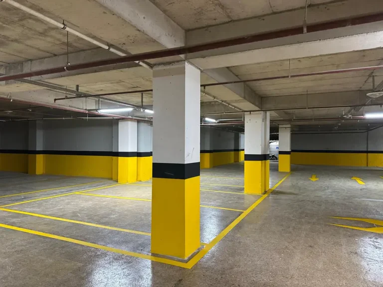 Kapalı Otopark Araç Park Alanı Çizimi