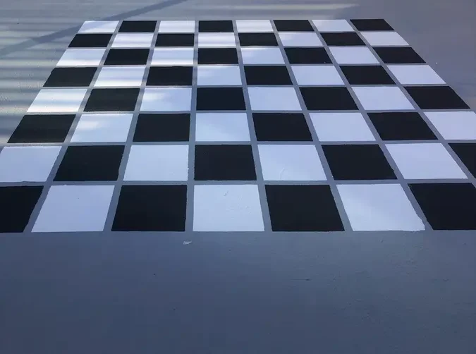 Satranç Oyun Alanı Çizgileri