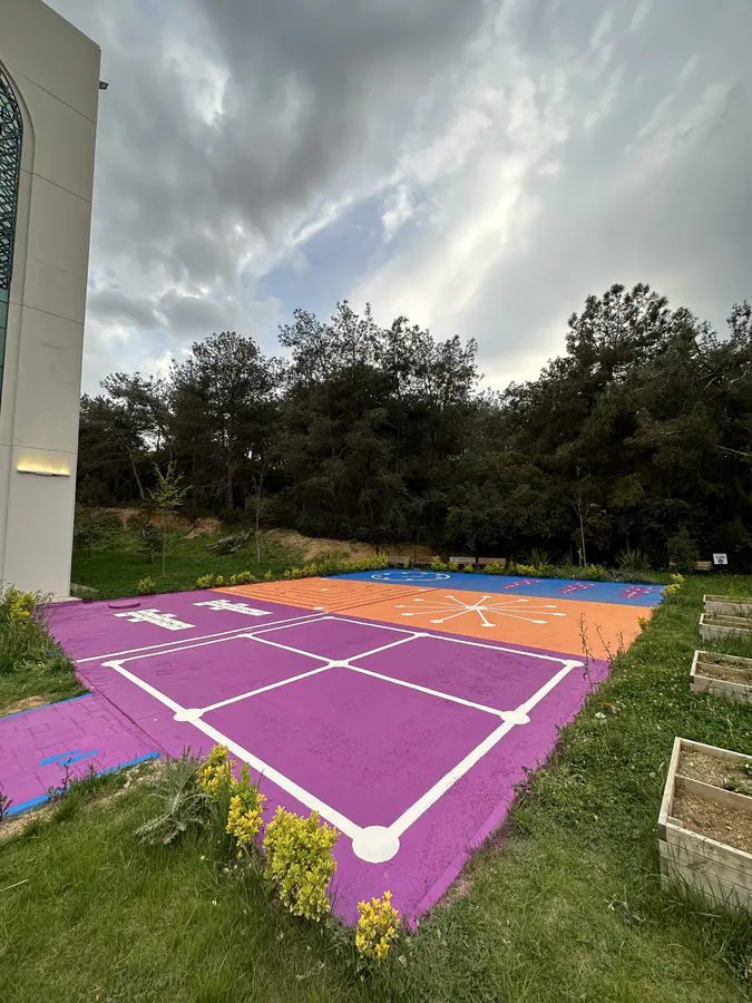 Parkur Oyun Alanı Çizgileri