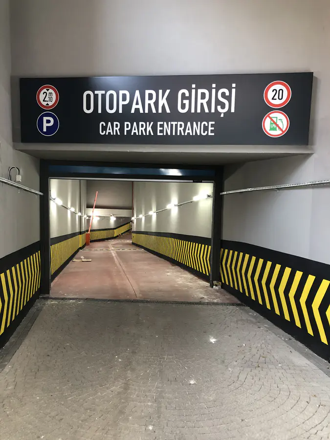 Yasak Park Alanı Çizgileri