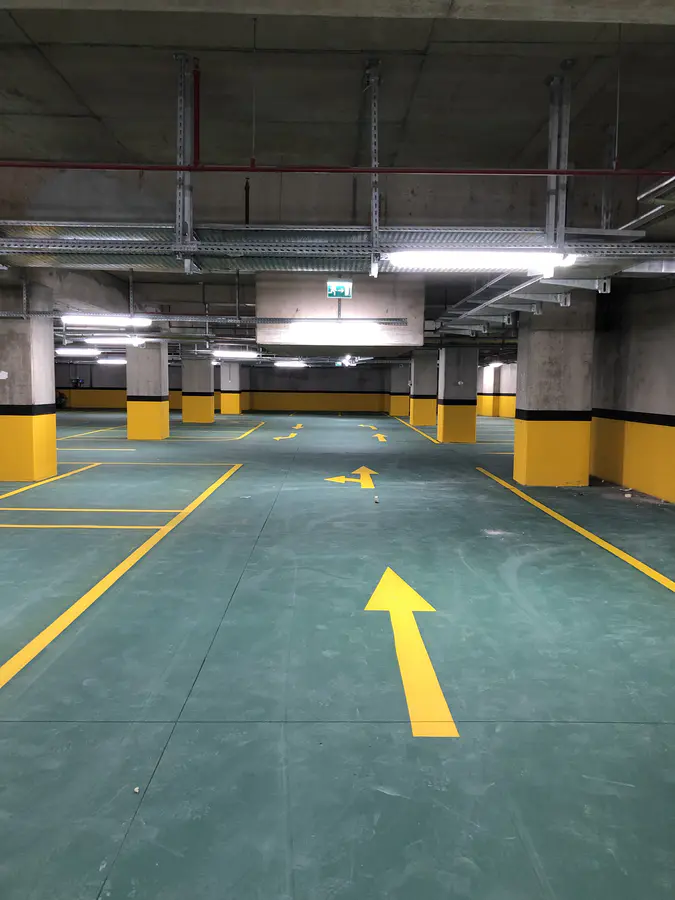 Otopark Araç Dönüş Alanı Çizgileri