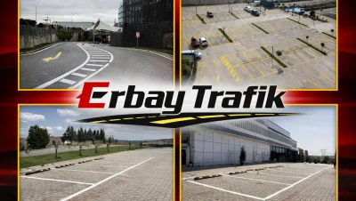 kapak-Açık Otopark Araç Park Alanı Çizgileri