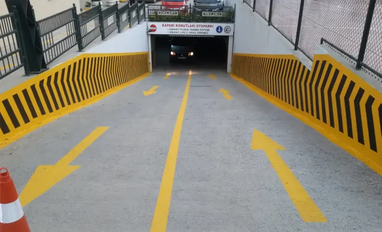 Kapalı Otopark Yönlendirme ve İşaretleme