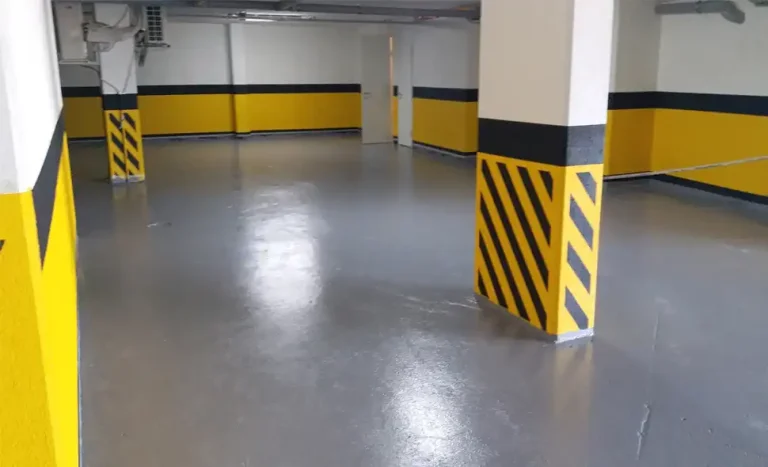 Kapalı Otopark Kolon Boyama