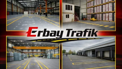 kapak-Fabrika İçi Trafik Düzeni Yol Çizgileri