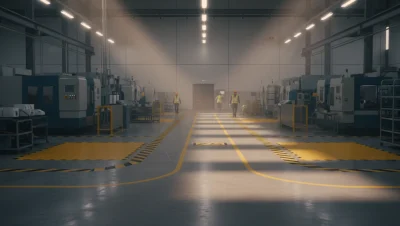 kapak-Fabrika İSG Uyumlu Güvenlik Yolu ve Alan Çizgileri