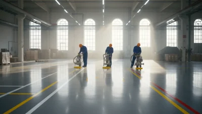 kapak-Fabrika Zemin Çizgi Boyama Hizmeti