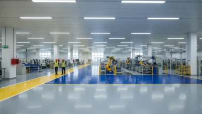 kapak-İş Güvenliği Standartlarına Uygun Fabrika Zemin Uygulamaları