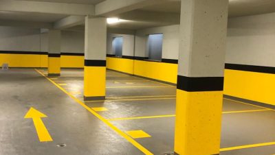 kapak-KAPALI OTOPARK KOLON VE DUVAR BOYAMA