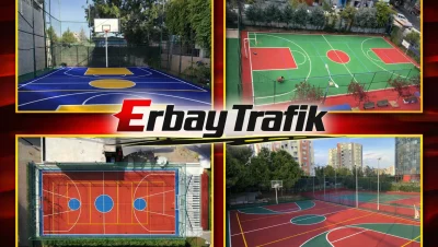 kapak-Profesyonel Basketbol Sahası Çizgi Uygulamaları