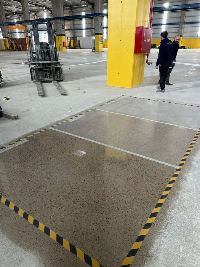 Beton Zemin Silim ve Parlatma Uygulamaları