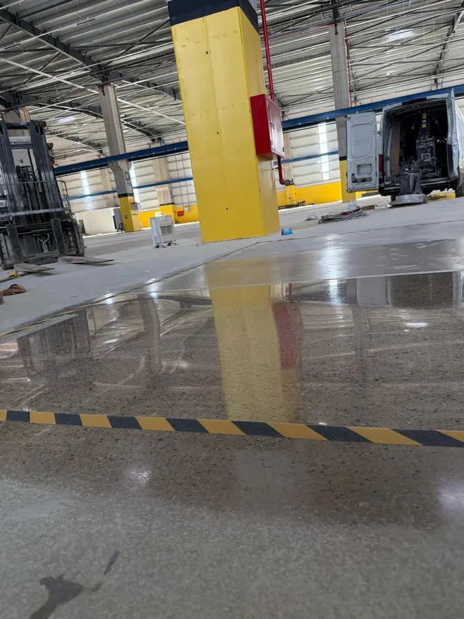 Beton Zemin Silim ve Parlatma Uygulamaları