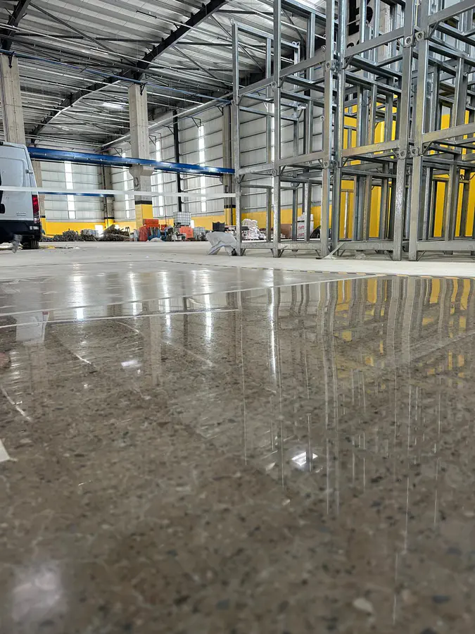 Beton Zemin Silim ve Parlatma Uygulamaları