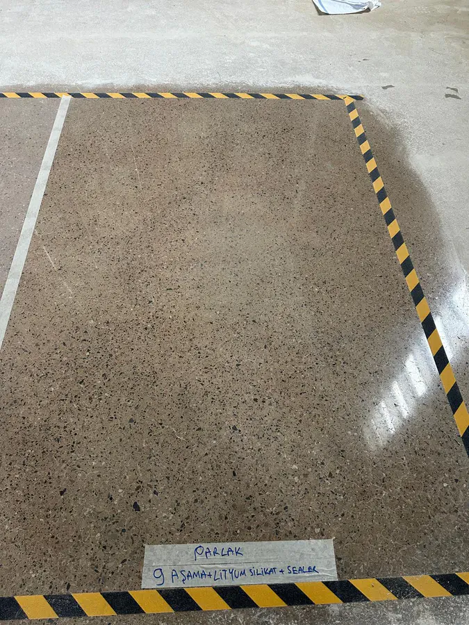 Beton Zemin Silim ve Parlatma Uygulamaları