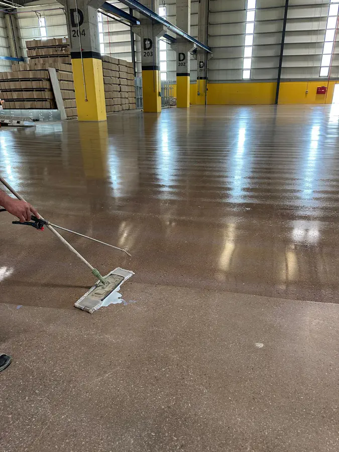 Beton Zemin Silim ve Parlatma Uygulamaları