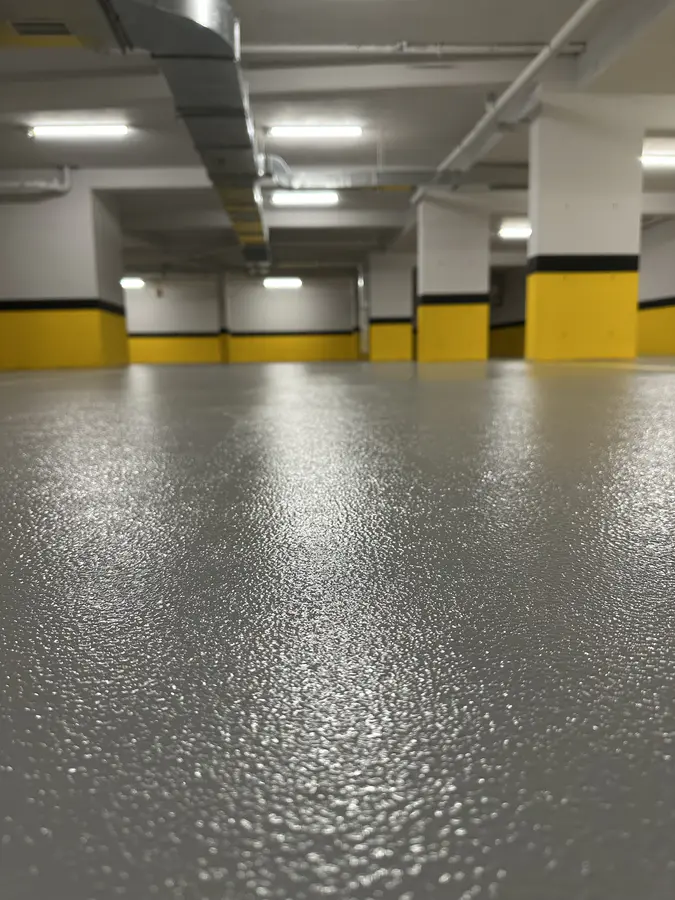 Zemin Epoksi Portakal Desenli Boyama ve Kaymaz Yüzey Çözümleri