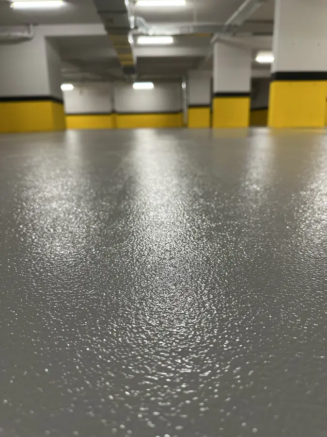 Zemin Epoksi Portakal Desenli Boyama ve Kaymaz Yüzey Çözümleri