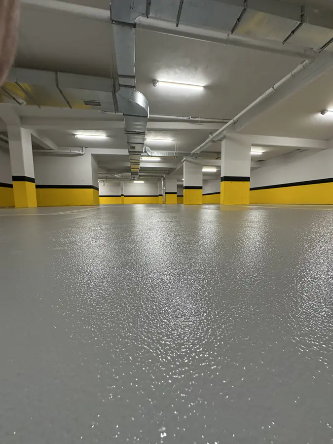 Zemin Epoksi Portakal Desenli Boyama ve Kaymaz Yüzey Çözümleri