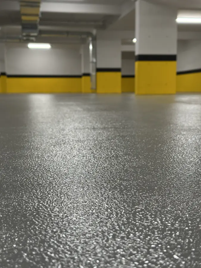 Zemin Epoksi Portakal Desenli Boyama ve Kaymaz Yüzey Çözümleri