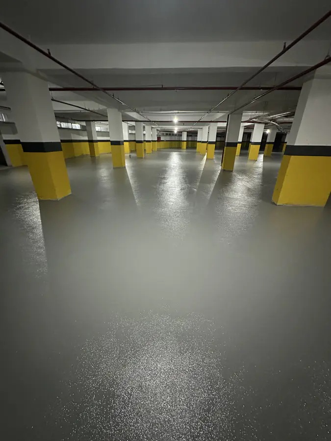 Zemin Epoksi Portakal Desenli Boyama ve Kaymaz Yüzey Çözümleri