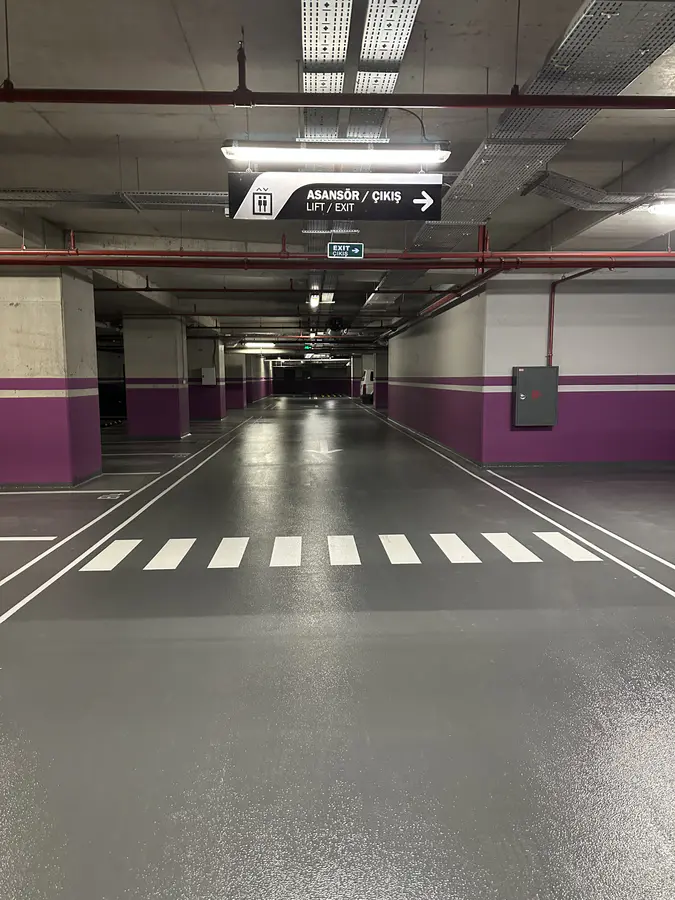 Zemin Epoksi Portakal Desenli Boyama ve Kaymaz Yüzey Çözümleri