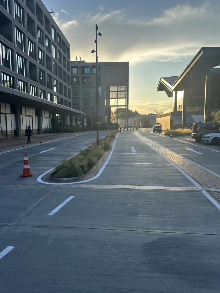 Açık Otopark Trafik Akış Yönlendirme