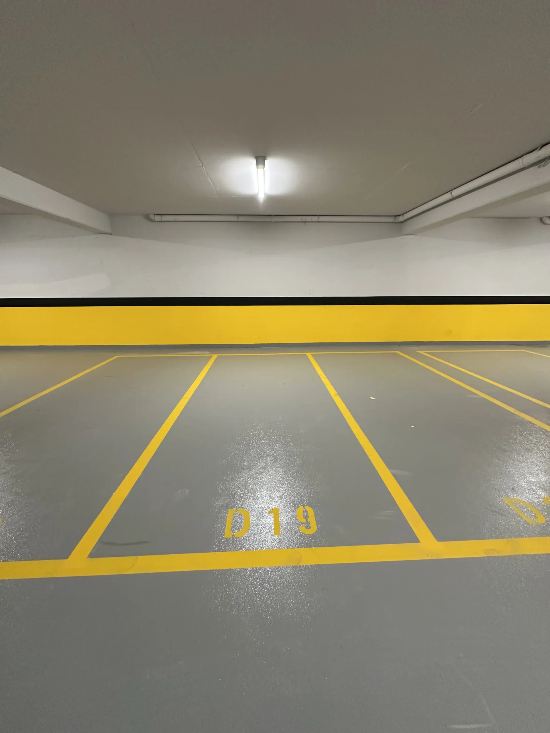 Kapalı Otopark Zemin Numaralandırma