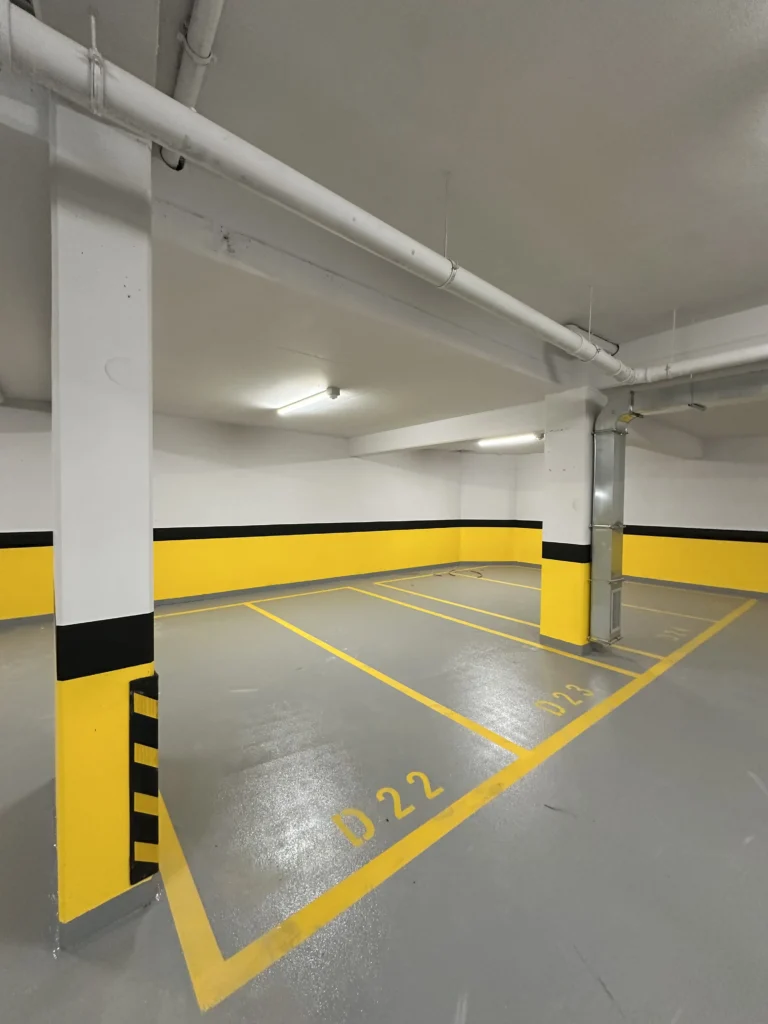 Kapalı Otopark Zemin Numaralandırma