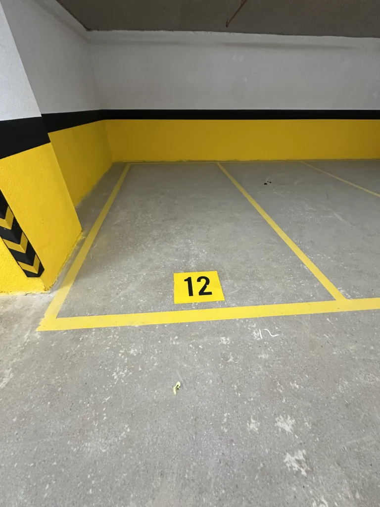 Kapalı Otopark Zemin Numaralandırma